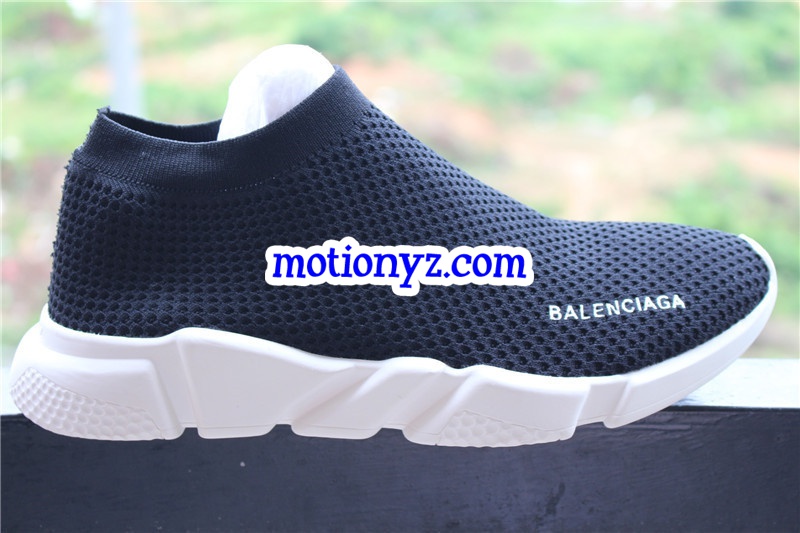 Balenciaga Calfskin Low Speed Sneaker Black